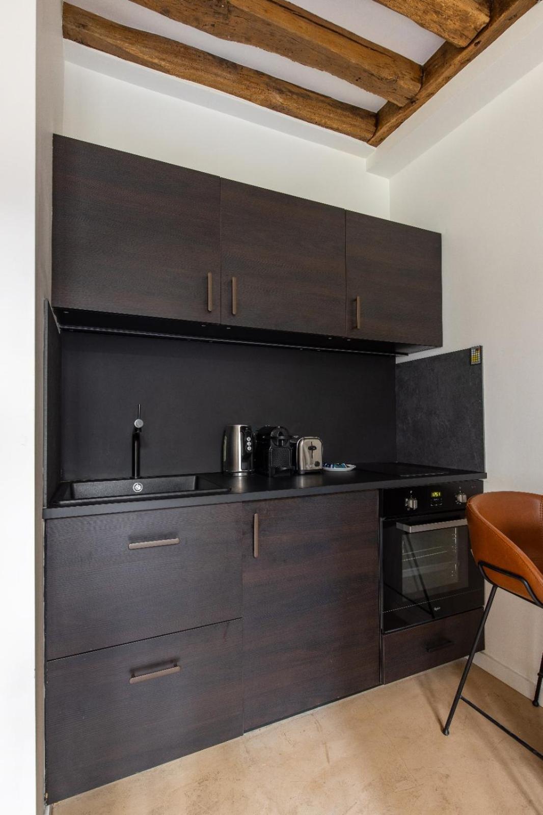Authentic Apartment - 1Br-4P - Le Marais Paris Exterior foto